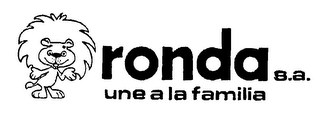 RONDA S.A. UNE A LA FAMILIA logo