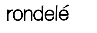 RONDELE logo