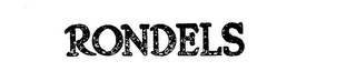 RONDELS logo