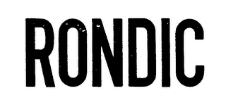 RONDIC logo