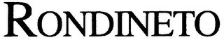 RONDINETO logo