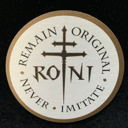 RONI REMAIN ORIGINAL NEVER IMITATE logo
