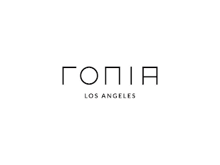RONIA LOS ANGELES logo