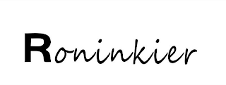 RONINKIER logo
