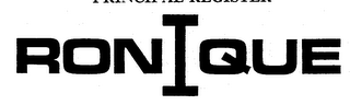 RONIQUE logo