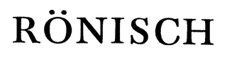 RONISCH logo