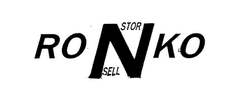RONKO STOR N SELL logo