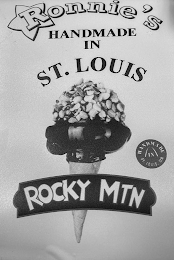 RONNIE'S HANDMADE IN ST. LOUIS ROCKY MTN HANDMADE IN ST. LOUIS, MO logo