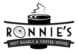 RONNIE'S HOT BAGELS & COFFEE HOUSE logo