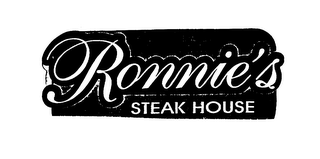RONNIE'S STEAK HOUSE logo