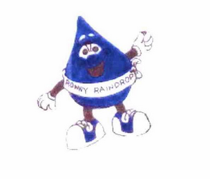 RONNY RAINDROP 1990, NY CDEA, INC. logo