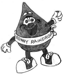 RONNY RAINDROP logo