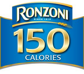 RONZONI SINCE 1915 150 CALORIES logo