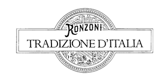 RONZONI TRADIZIONE D'ITALIA logo