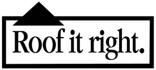ROOF IT RIGHT. logo
