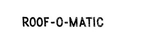ROOF-O-MATIC logo
