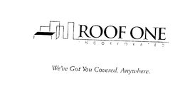 ROOF ONE WE'VE GOT YOU COVERED.  ANYWHERE. logo