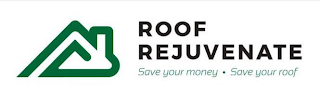 ROOF REJUVENATE SAVE YOUR MONEY · SAVE YOUR ROOF logo