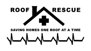 ROOF RESCUE SAVING HOMES ONE ROOF AT A TIME logo