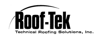 ROOF-TEK TECHNICAL ROOFING SOLUTIONS, INC. logo