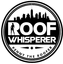 ROOF WHISPERER PENNY THE ROOFER logo