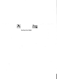 ROOFING DONE RIGHT logo