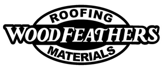 ROOFING WOODFEATHERS MATERIALS logo