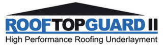 ROOFTOPGUARD II HIGH PERFORMANCE ROOFING UNDERLAYMENT logo
