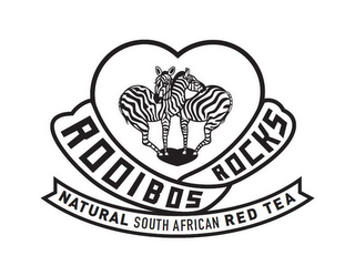 ROOIBOS ROCKS NATURAL SOUTH AFRICAN RED TEA logo