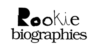 ROOKIE BIOGRAPHIES logo