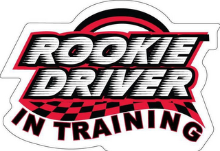 ROOKIE DRIVER IN TRAINING logo