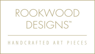 ROOKWOOD DESIGNS HANDCRAFTED ART PIECES logo