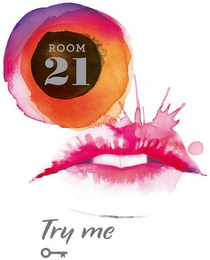ROOM 21 TRY ME logo
