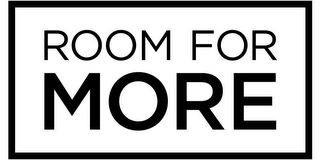 ROOM FOR MORE logo