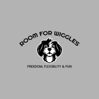 ROOM FOR WIGGLES FREEDOM, FLEXIBILITY & FUN logo