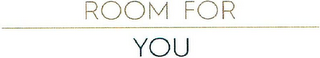 ROOM FOR YOU logo