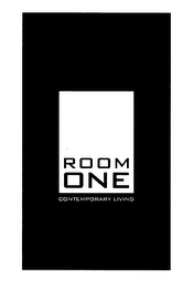 ROOM ONE CONTEMPORARY LIVING logo