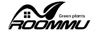 ROOMMU GREEN PLANTS logo