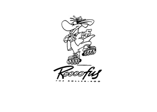 ROOOOFUS THE ROLLER-ROO logo