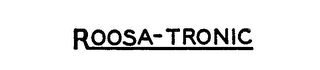 ROOSA-TRONIC logo