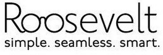 ROOSEVELT SIMPLE. SEAMLESS. SMART. logo