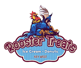 ROOSTER TREATS ICE CREAM· DONUTS KEY WEST logo