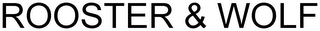 ROOSTER & WOLF logo