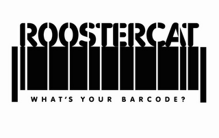 ROOSTERCAT WHAT'S YOUR BARCODE? logo