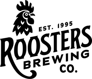 ROOSTERS BREWING CO. EST. 1995 logo