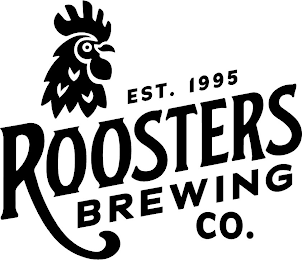 ROOSTERS BREWING CO. EST. 1995 logo