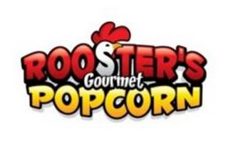 ROOSTER'S GOURMET POPCORN logo