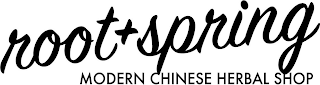 ROOT + SPRING MODERN CHINESE HERB SHOP logo