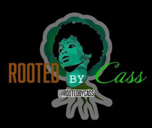 ROOTED BY CASS @ROOTEDBYCASS logo