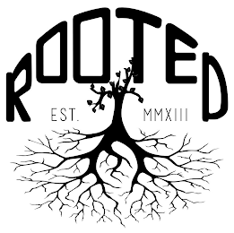 ROOTED EST. MMXIII logo